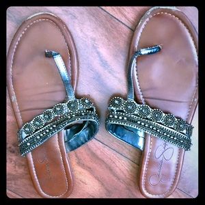 Rhinestone Sandals
